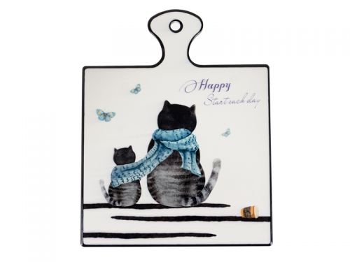 Досточка сервировочная "Love story" 19 см