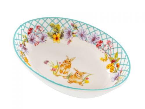 Блюдо "Funny bunny" 18х13см