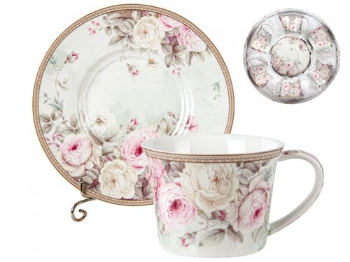 Чайный набор 12пр "Английская роза" 220мл