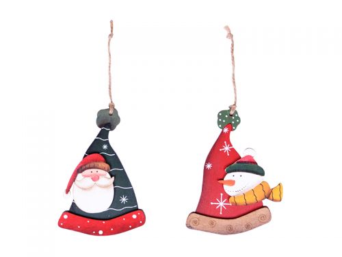 Украшение декоративное 13х9см в ассортименте (мдф) упаковка 48шт