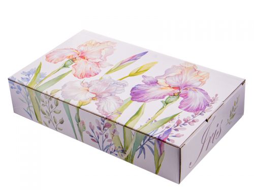 Блюдо для запекания "Кролик в цветах" 32,5x19x6 см