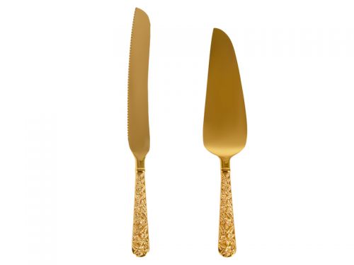 Набор для торта 2 предмета 31,5 см (сплав цинка)