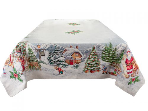 Скатерть гобеленовая "Cottage" 140х140 см
