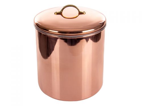 Баночка для хранения сыпучих продуктов 20см нерж. сталь
