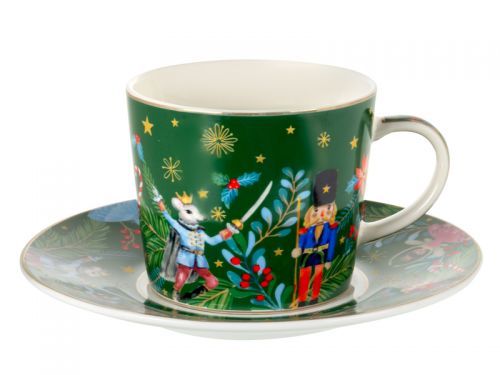 Чайный набор "Green Christmas" 4 предмета 250 мл