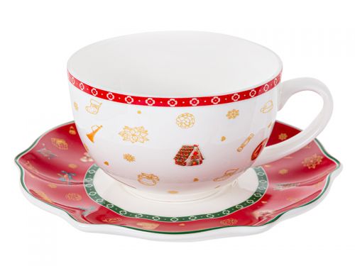 Чайный набор 4 предмета "Christmas delight" 250мл