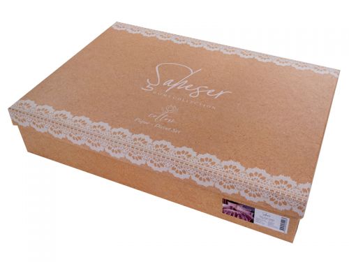 Комплект постельного белья "Freya" пудровый, ранфорс евро 200x220 см+покрывало 240x260 см+4н.50x70 с