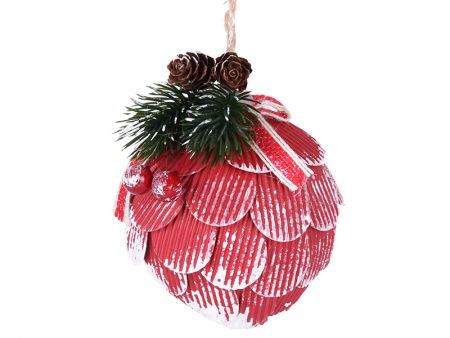 Набор елочных украшений 4шт 8см