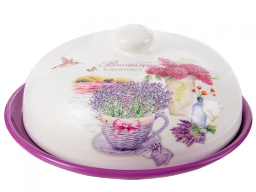 Блюдо с крышкой "Лаванда" 23см