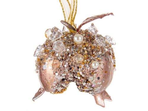 Елочное украшение "Гранат" 9см