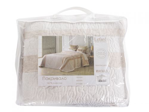 Покрывало "Montecarlo" бежевый 280х280см