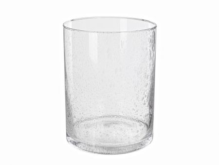 Ваза цилиндр bubbles h25хd19 см