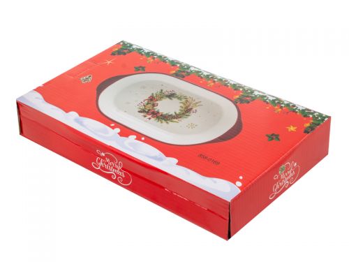 Блюдо для запекания "Рождественский Венок" 29 см