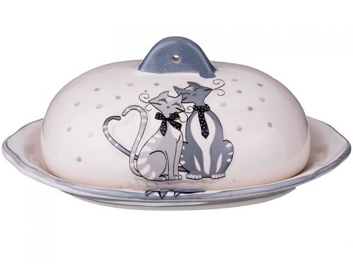 Масленка "Коты" 16х12х8,5см