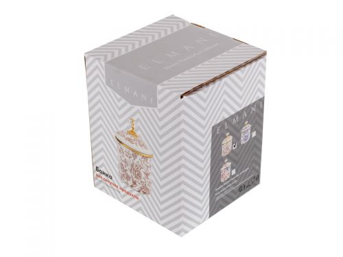 Банка для сыпучих продуктов "Bird" elmani с крышкой 12х12см 1,25л