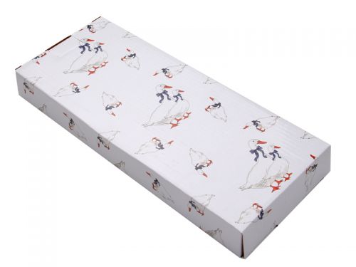 Селедочница "Гуси" 30см