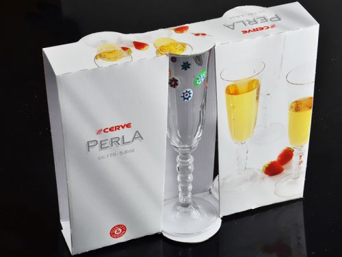 Набор бокалов для шампанского "Мурано" 3шт 170мл