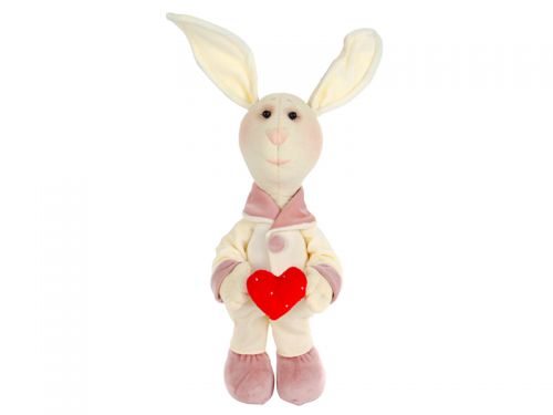 Мягкая игрушка зайчик 34 см