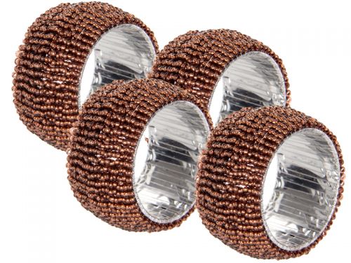 Набор колец для салфеток из 4-х шт 5см диам