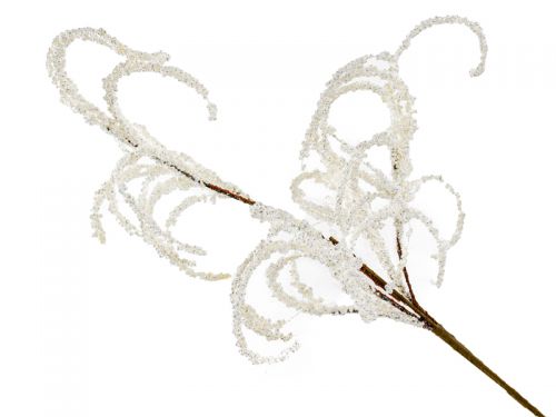 Декоративное украшение 100 см белый (пластик)