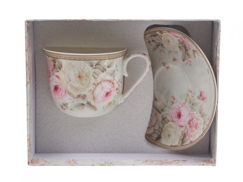 Чайный набор 2 пр "Английская роза" 500 мл