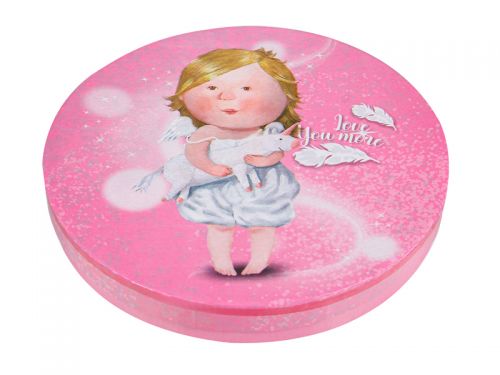 Набор тарелок "Love you more" 2шт 19см