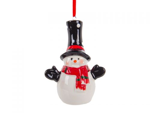 Подвеска Снеговик 10 см