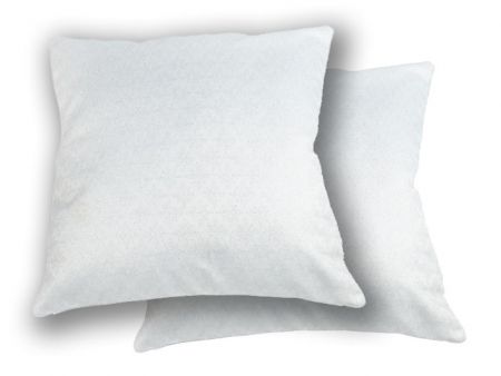 Подушка декоративная с серебряным люрексом 