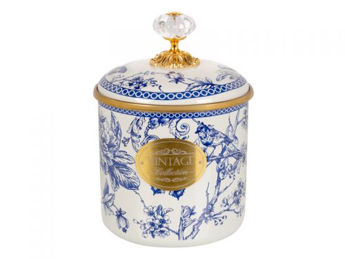 Банка для сыпучих продуктов "Butterfly" elmani с крышкой 12х12см 1,25л