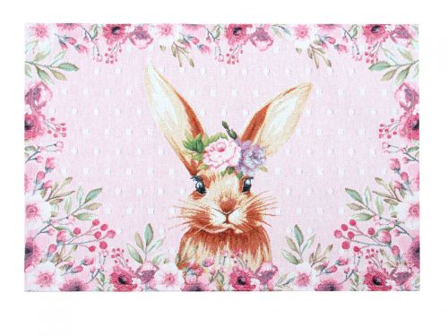 Гобеленовая салфетка 35x45см розовая