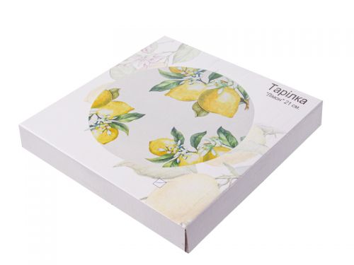 Тарелка "Флёр" 21 см