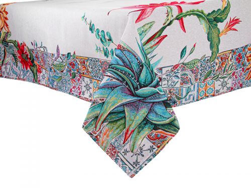 Скатерть гобелен "Bromelia" 100х100см