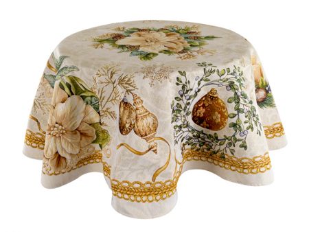 Скатерть гобелен круг 