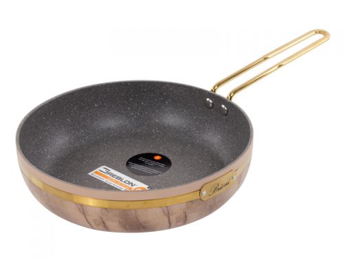 Набор из 4 предметов Brioni "Selection Plus Biege" (кастрюля 18 см, 2,1 л/ кастрюля 24 см, 4 л./сков