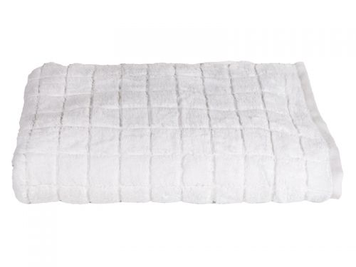 Полотенце arya 70x140см белый quatro