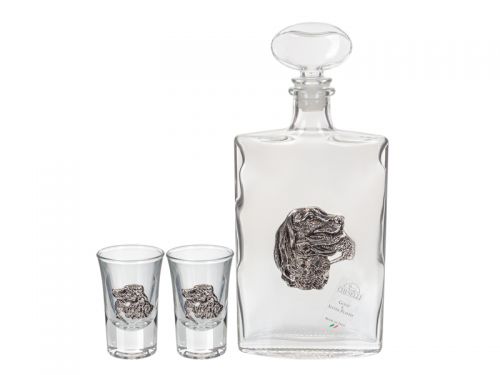 Набор для водки штоф+ 2 рюмок собака
