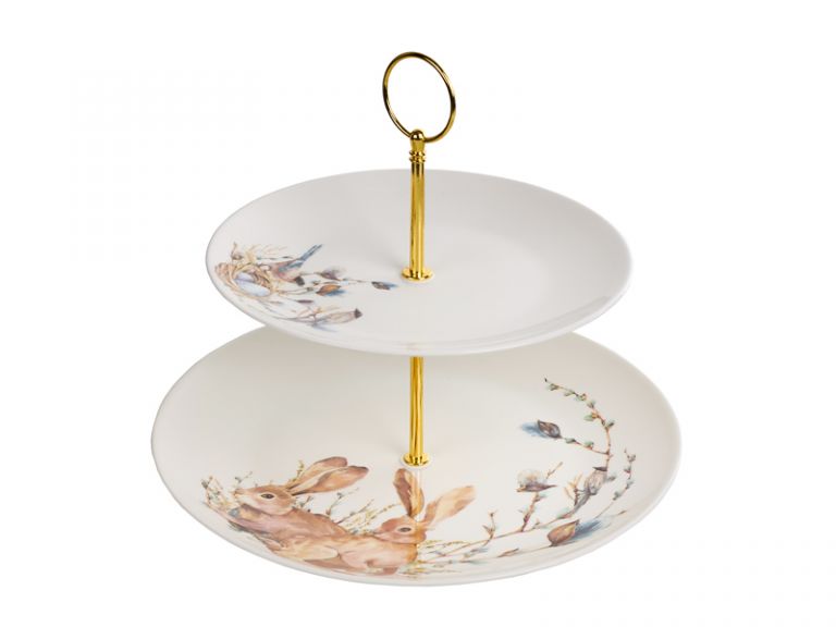 Двухярусное блюдо 