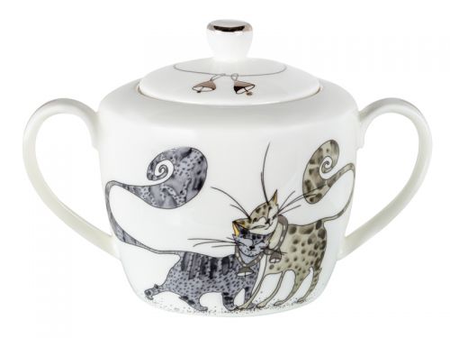 Сахарница "Веселые коты" 400 мл.