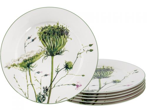 Набор тарелок "Muze Garden" 6шт 27 см