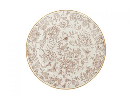 Тортовница эмалированная "Bird" elmani с крышкой на ножке, диаметр=30см