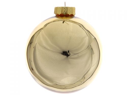 Набор из 6-ти елочных шаров 8см золото