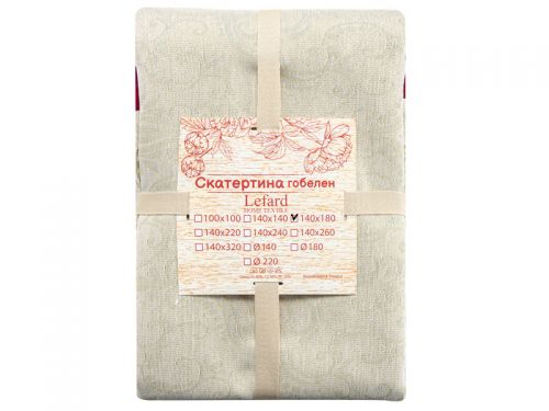 Скатерть гобеленовая "Corona natale" 140x180 см