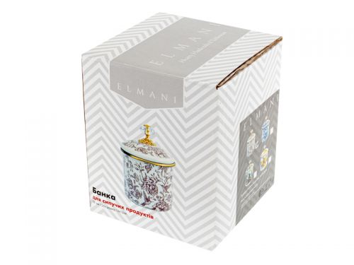 Банка для сыпучих продуктов "Vitaly" elmani с крышкой 12х12см 1,25л