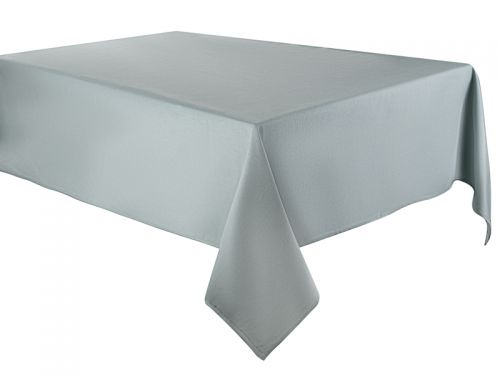 Скатерть 160x240см голубой однотонный