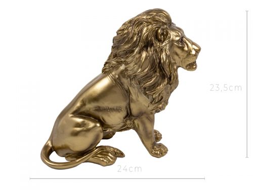Фигурка декоративная "Лев" 24х12х23,5 см