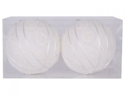 Набор елочных шаров 2шт 10см