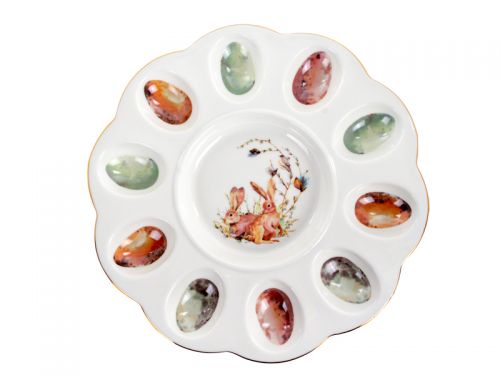 Блюдо для яиц "Easter time" 25см