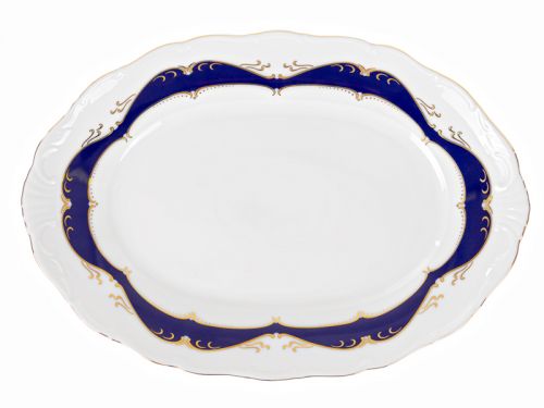 Блюдо овальне чехія тм мz