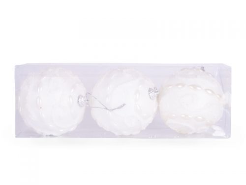 Набор елочных шаров 3шт