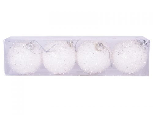 Набор елочных шаров 4шт 6см